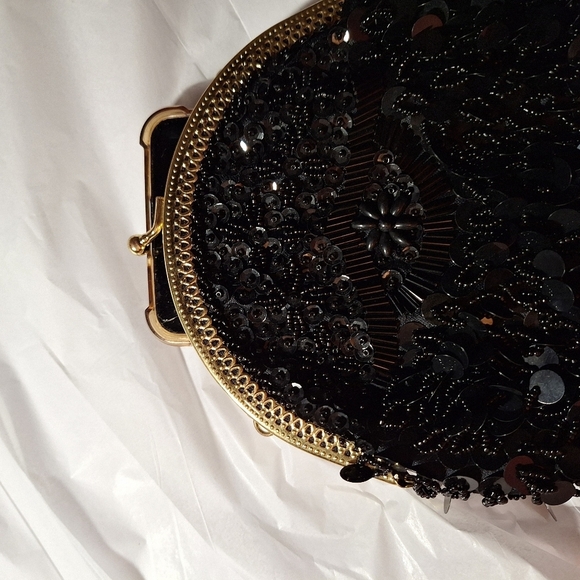 🟠 Vintage Beaded Cocktail Bag - Picture 11 of 15